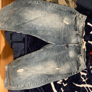 Jenius jeans size 46x32 ripped jeans